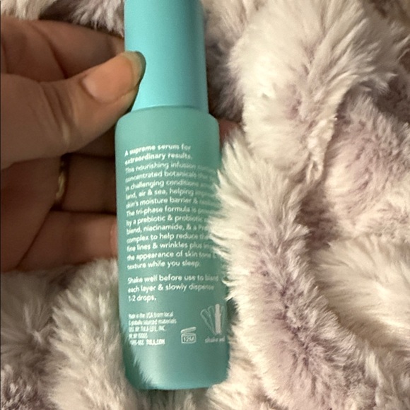 Tula Skincare Blue Serum Packaging - Picture 3 of 8
